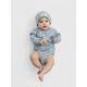 Happy baby 90148-0, Шапочка (набор 2 шт.) (white & blue)