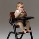Happy Baby 91046, Стул для кормления CHARLEY (dark wood)