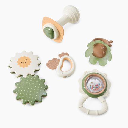 Happy Baby Набор игрушек TEETH FRIENDS (beige) 331988 Happy Baby Набор игрушек TEETH FRIENDS (beige) 331988