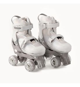 Happy Baby Ролики-коньки 3в1 детские SKROLLS (milky)  50057