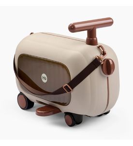 Happy Baby  Чемодан-каталка TRAVY (sand)  50067