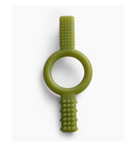 Happy Baby, Силиконовый массажер для дёсен (прорезыватель) (green) 20044,