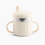 Happy Baby  Поильник с ручками 2 в 1, 220 мл (cream) 15078