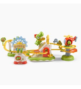 Happy Baby 331987, Интерактивная игрушка собачка DINOPARK (green)