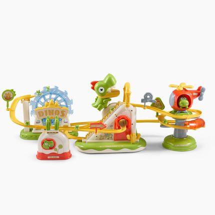 Happy Baby 331987, Интерактивная игрушка собачка DINOPARK (green)