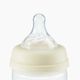 Happy Baby  Бутылочка с крышкой и силиконовой соской, 250 мл (cream new) 10031