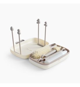 Happy Baby 11033, Набор для ухода за бутылочками (grey)