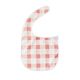 Happy baby 16018, Нагрудный фартук на липучке, 2шт (checkered pattern and cherry)