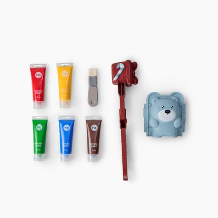 Happy Baby 331991, Набор для творчества TEDDY SNOW (blue)