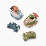 Happy Baby 331980, Набор игрушечных машинок CRUSH BUMP (brown&blue)