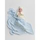 Happy baby 87570, Плед детский 100x100 см (light blue)