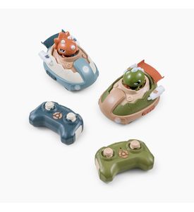 Happy Baby 331980, Набор игрушечных машинок CRUSH BUMP (brown&blue)