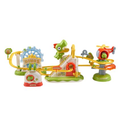 Happy Baby 331987, Интерактивная игрушка собачка DINOPARK (green)