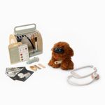 Happy Baby 331974, Интерактивная игрушка собачка CLINIC ZOO (brown)