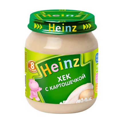 Heinz Пюре "Хек с картошечкой" (120гр)