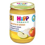 Hipp Каша рисовая с фруктами (190гр)
