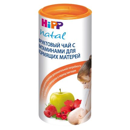 HIPP Чай фруктовый для кормящих матерей, 200г