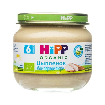 Hipp Пюре Цыпленок (80гр)