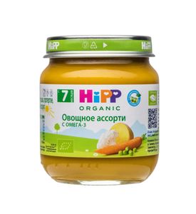 HIPP Овощное ассорти 100г