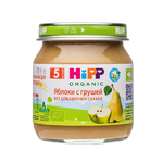 HIPP Фруктовое пюре яблоко с грушей, 100г HIPP Фруктовое пюре яблоко с грушей, 100г
