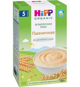 Hipp Каша органическая зерновая пшеничная, 200гр