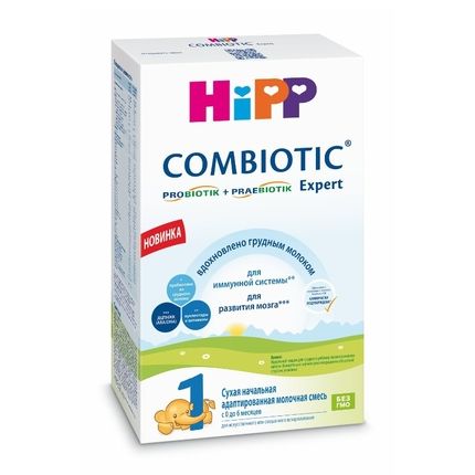 HiPP 1 Combiotic Expert Сухая адаптированная молочная смесь , 300 гр.