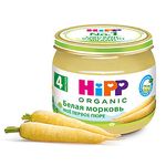 HIPP овощное пюре Белая морковь 80г (с 4 мес)