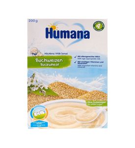 Humana молочная Гречневая каша с 4 мес. 200 гр.