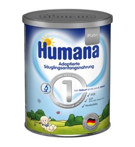 Humana Платин 1 DS Молочная смесь 800г 0+