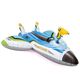 Intex 57536 Надувная игрушка-наездник "Самолет" с вод.пушкой, до 40кг 117х117см 2 цвета