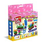 Joy Doh FLOW-60 bag  набор FLOWER FUN - ЦВЕТЫ,  3 пакетика с тестом,  (3 х 20г.)