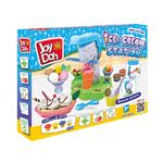 Joy Doh ICES-200 pot набор ICE-CREAM STATION - МОРОЖЕНИЦА,   4 баночки с тестом, (4 х 50г.)