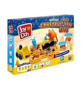Joy Doh CONSTR-224 pot Масса для лепки набор БОЛЬШАЯ СТРОЙКА (4 х 56 г.)
