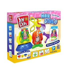 Joy Doh HAIR-200 pot Масса для лепки набор ПРИЧЕСКИ (4 х 50г.)