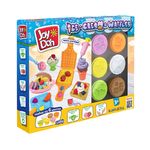 Joy Doh WAFF-168 pot Масса для лепки набор МОРОЖЕНОЕ И ВАФЛИ (6 х 28 г.)