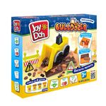 Joy Doh BULD-224 pot Масса для лепки набор БУЛЬДОЗЕР (4 х 56 г.)