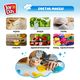 Joy Doh SAND-60 bag набор SANDWICH FUN - ВЕСЕЛЫЙ ЗАВТРАК, 3 пакетика с тестом,  (3 х 20г.)