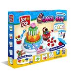 Joy Doh CAKE-200 pot набор CAKE SET - ТОРТИКИ,  4 баночки с тестом  (4 х 50г.)