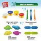 Joy Doh DINO-200 pot Масса для лепки, набор DINO SET - 4 баночки с тестом (4 x 50 г.)