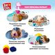 Joy Doh FLOR-224 pot Масса для лепки, набор FLORIST SET - 4 баночки с тестом (4 x 56 г.)