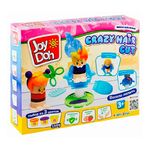 Joy Doh HAIR-150 pot Масса для лепки, набор CRAZY HAIR CUT - 3 баночки с тестом (3 х 50г.)