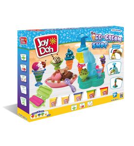 Joy Doh ICEC-250 pot   набор ICE-CREAM SHOP - ФАБРИКА МОРОЖЕНОГО,   5 баночек с тестом,  (5 х 50г.)