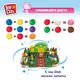 Joy Doh FLOR-224 pot Масса для лепки, набор FLORIST SET - 4 баночки с тестом (4 x 56 г.)