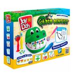 Joy Doh CROC-250 pot Масса для лепки, набор CROCO DENTIST - 5 баночек с тестом (5 х 50г.)