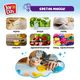 Joy Doh NUMB-200 bag Масса для лепки, набор NUMBER CUTTER SET - 4 пакетика с тестом (4 x 50 г.)