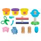 Joy Doh HAIR-150 pot Масса для лепки, набор CRAZY HAIR CUT - 3 баночки с тестом (3 х 50г.)