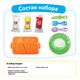 Joy Doh SNAK-60 bag  набор SNACK BAR FUN - ВЕСЕЛАЯ ЗАКУСОЧНАЯ, 3 пакетика с тестом,  (3 х 20г.)