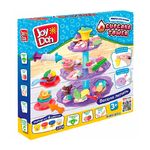 Joy Doh CUPC-200 pot Масса для лепки, набор CUPCAKE TOWER -  4 баночки с тестом (4 х 50 г.)
