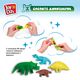 Joy Doh DINO-200 pot Масса для лепки, набор DINO SET - 4 баночки с тестом (4 x 50 г.)