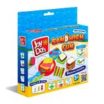 Joy Doh SAND-60 bag набор SANDWICH FUN - ВЕСЕЛЫЙ ЗАВТРАК, 3 пакетика с тестом,  (3 х 20г.)